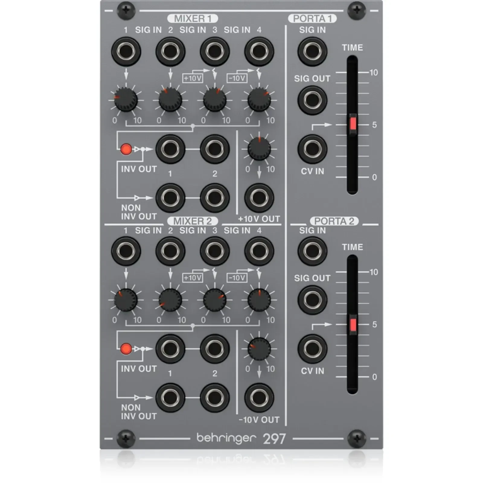 Модульный студийный синтезатор Behringer 297 DUAL PORTAMENTO/CV UTILITIES