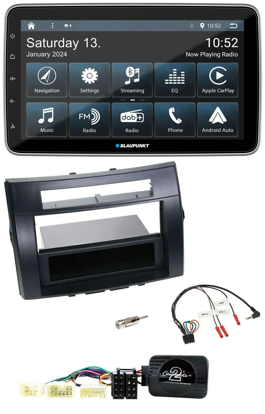 Blaupunkt USB DAB SD Lenkrad Bluetooth Autoradio für Toyota Corolla Verso 04-07