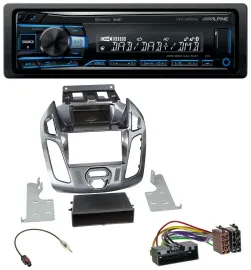 Alpine USB Bluetooth DAB MP3 Autoradio für Ford Connect Transit 12-18 ohne Displ
