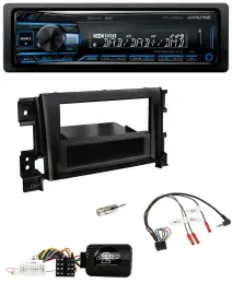 Alpine USB Bluetooth DAB Lenkrad Autoradio für Suzuki Grand Vitara 2005-2011