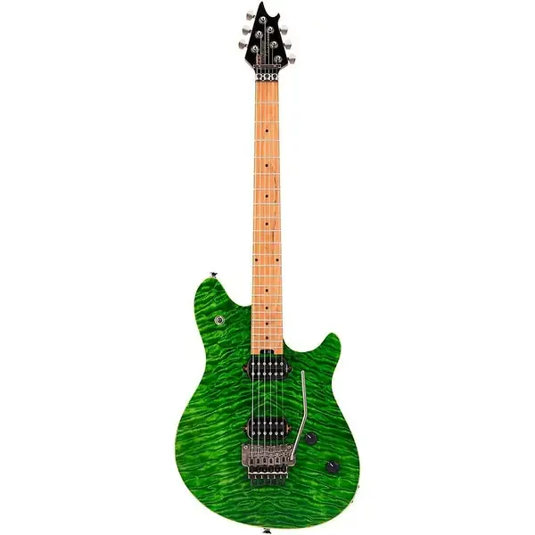 Электрогитара EVH Wolfgang WG Standard Quilt Maple Transparent Green