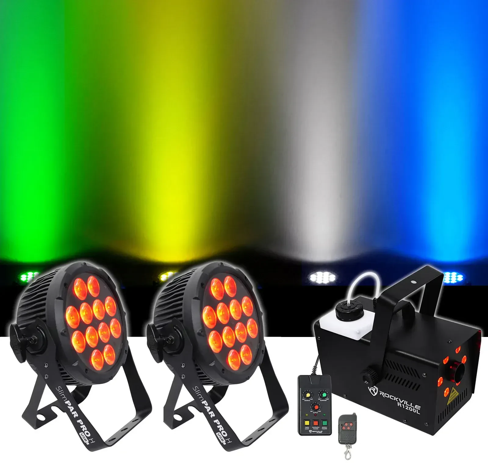 Комплект светового оборудования Chauvet DJ Slim Par Pro H USB+R1200L