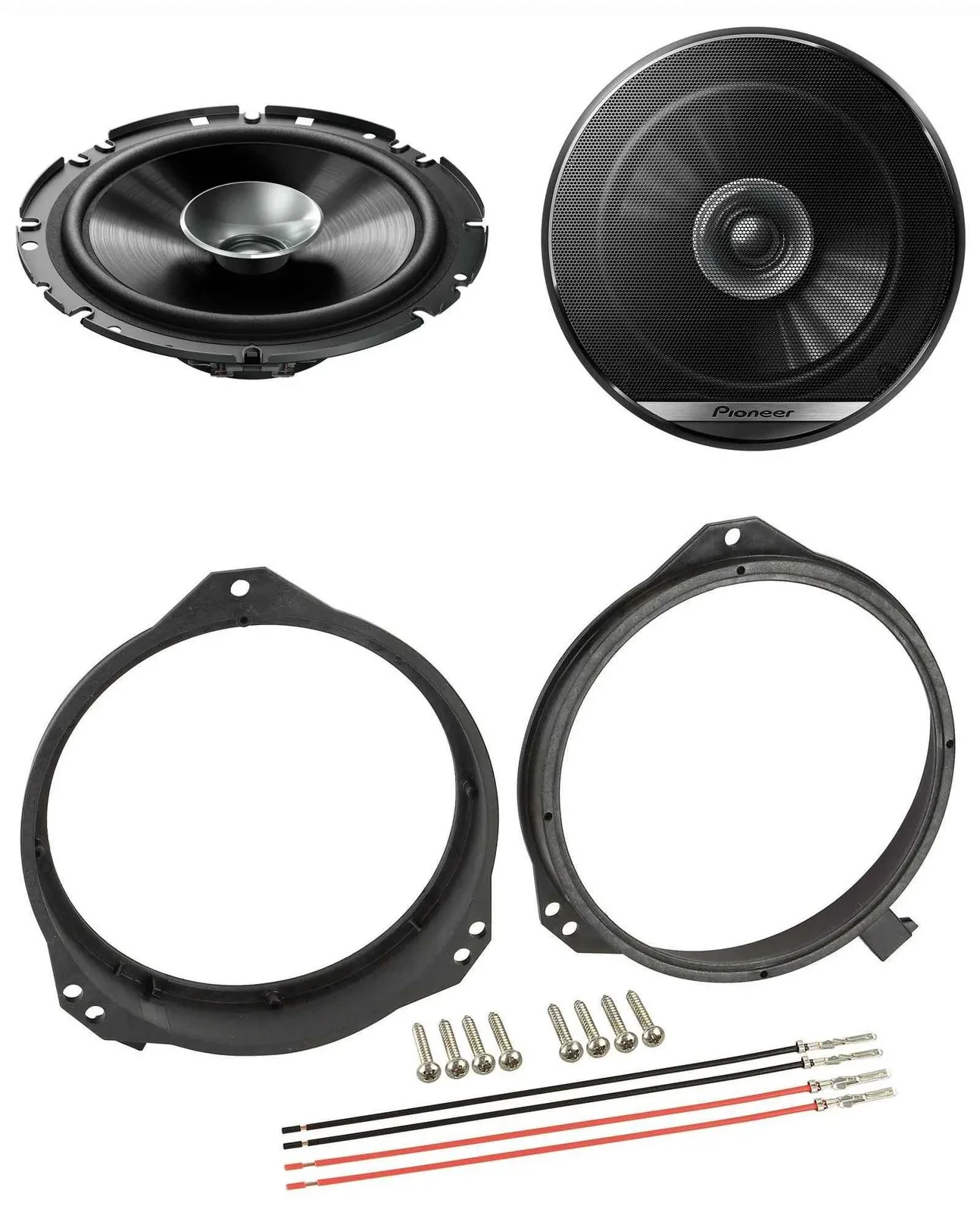 Pioneer 16,5cm 280Watt Lautsprecher für Opel Astra Corsa Omega Tigra Vectra Zafi