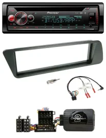 Автомагнитола Pioneer DAB CD Bluetooth USB для Peugeot 306 (1998–2001)