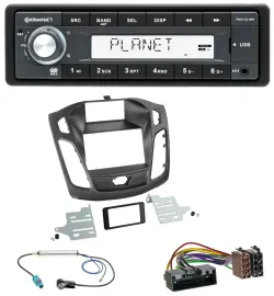 Continental USB MP3 AUX 1DIN Autoradio für Ford Focus (DYB, 2011-2014)