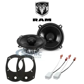 Автомобильные динамики для Dodge Ram 2002–2010 NVX Front N-Series Speaker Upgrade Kit (набор)