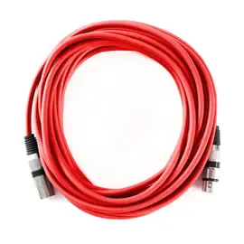 Микрофонный кабель Music Store XLR Microphone Cable Red 10 м