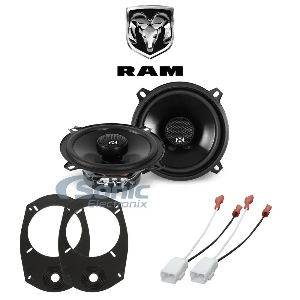 Автомобильные динамики для Dodge Ram 2002–2010 NVX Front N-Series Speaker Upgrade Kit (набор)