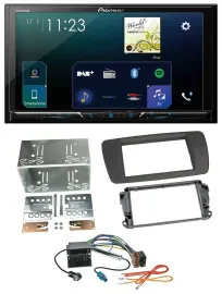 Pioneer MP3 Bluetooth USB 2DIN DAB Autoradio für Seat Ibiza ab 08 tuam-grey