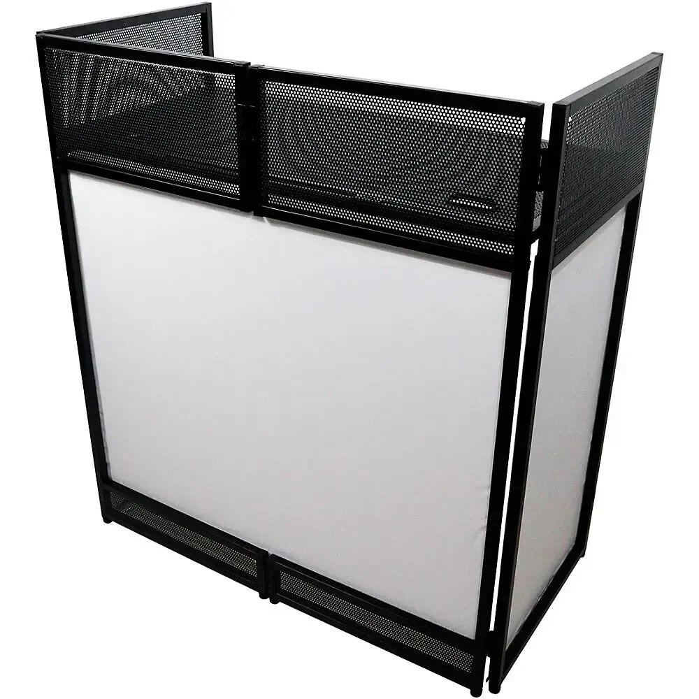 DJ-стойка ProX XF-VISTA BL (набор) с белыми и черными скримами, стол 39.5" x 19", с сумкой