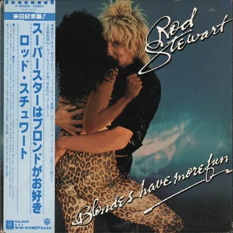 ROD STEWART - Blondes Have More Fun (LP , Used)