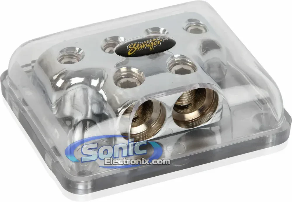 Дистрибьютор питания Stinger SPD514 2x 1/0 AWG входа, 4x 4 AWG выхода