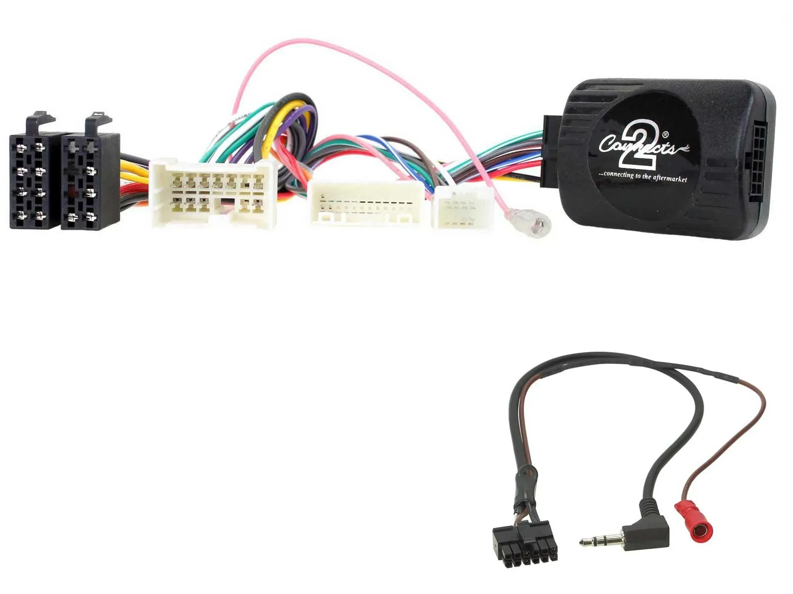 Connects2 Lenkradadapter für Dacia Dokker Duster Sandero Logan Renault JVC 42-DC