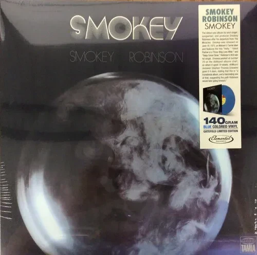 Виниловая пластинка Smokey Robinson - Smokey [New Vinyl LP] Blue, Colored Vinyl