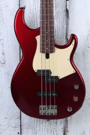 Yamaha BB434 BB400 Series Bass 4 String Electric Bass Guitar Red Metallic