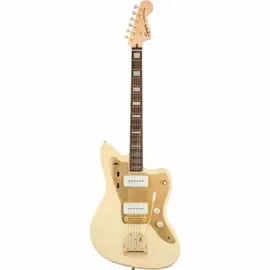 Электрогитара Fender Squier 40th Anniversary Jazzmaster Gold Edition Olympic White