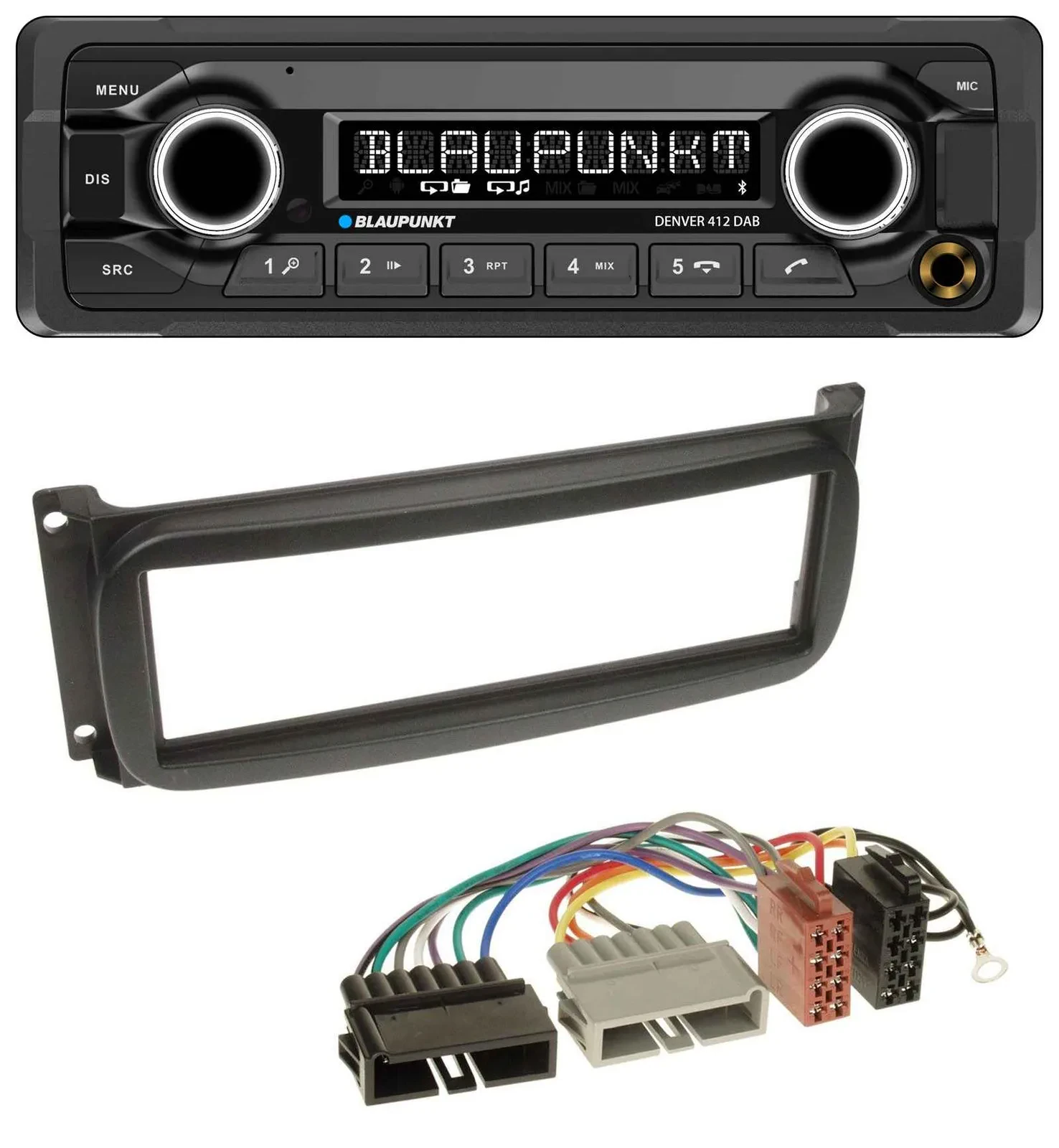Blaupunkt Bluetooth DAB MP3 USB Autoradio für Chrysler Grand Voyager Neon PT Cru