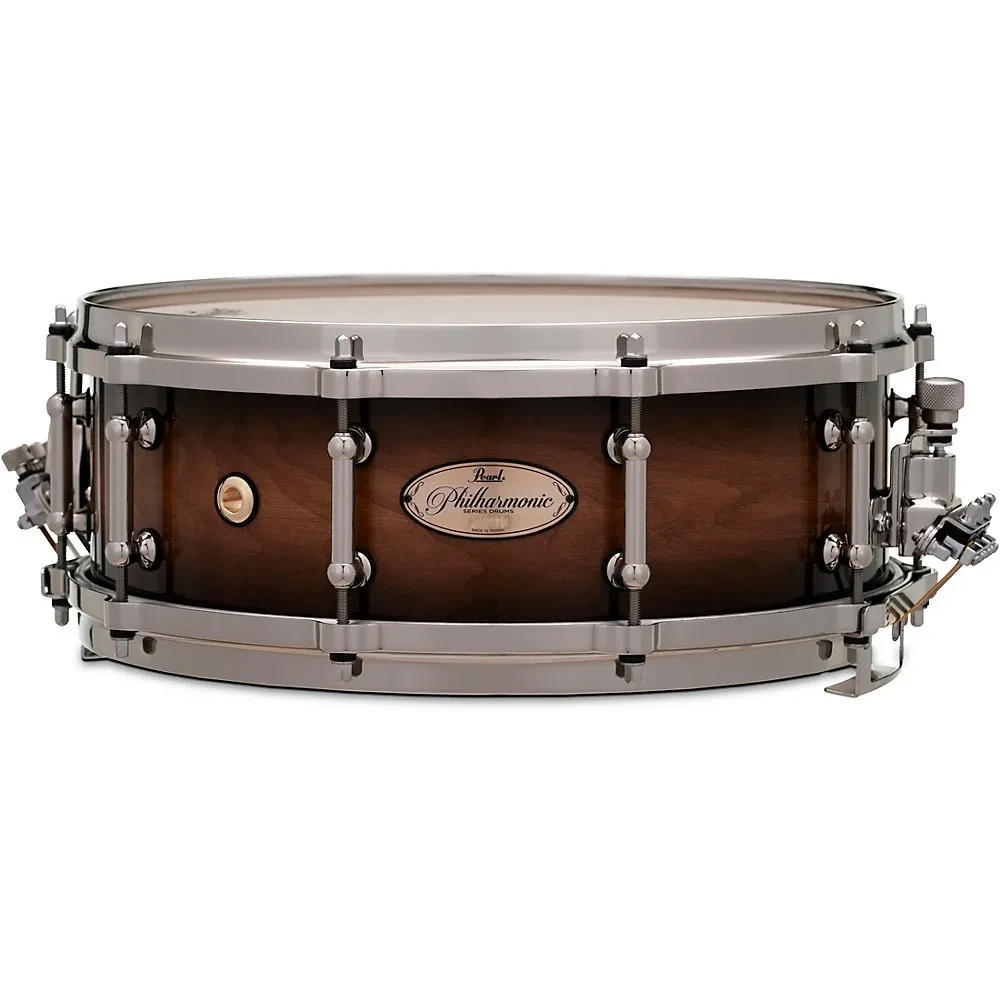 Pearl Philharmonic Maple Snare Drum 14 x 5 in. Gloss Barnwood Brown