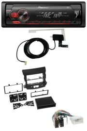 Pioneer 1DIN USB DAB MP3 AUX Autoradio für Citroen C-Crosser Mitsubishi Outlande