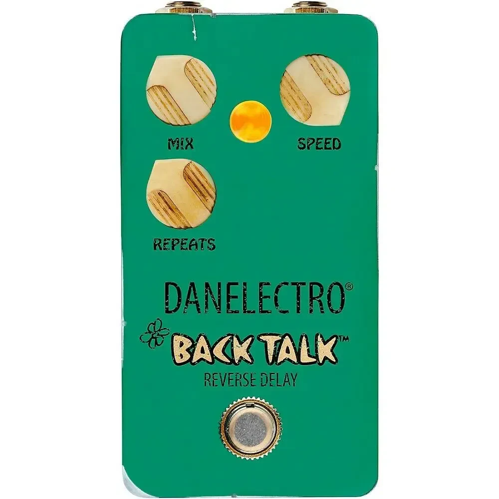 Педаль эффектов для электрогитары Danelectro Back Talk Reverse Delay Pedal Green
