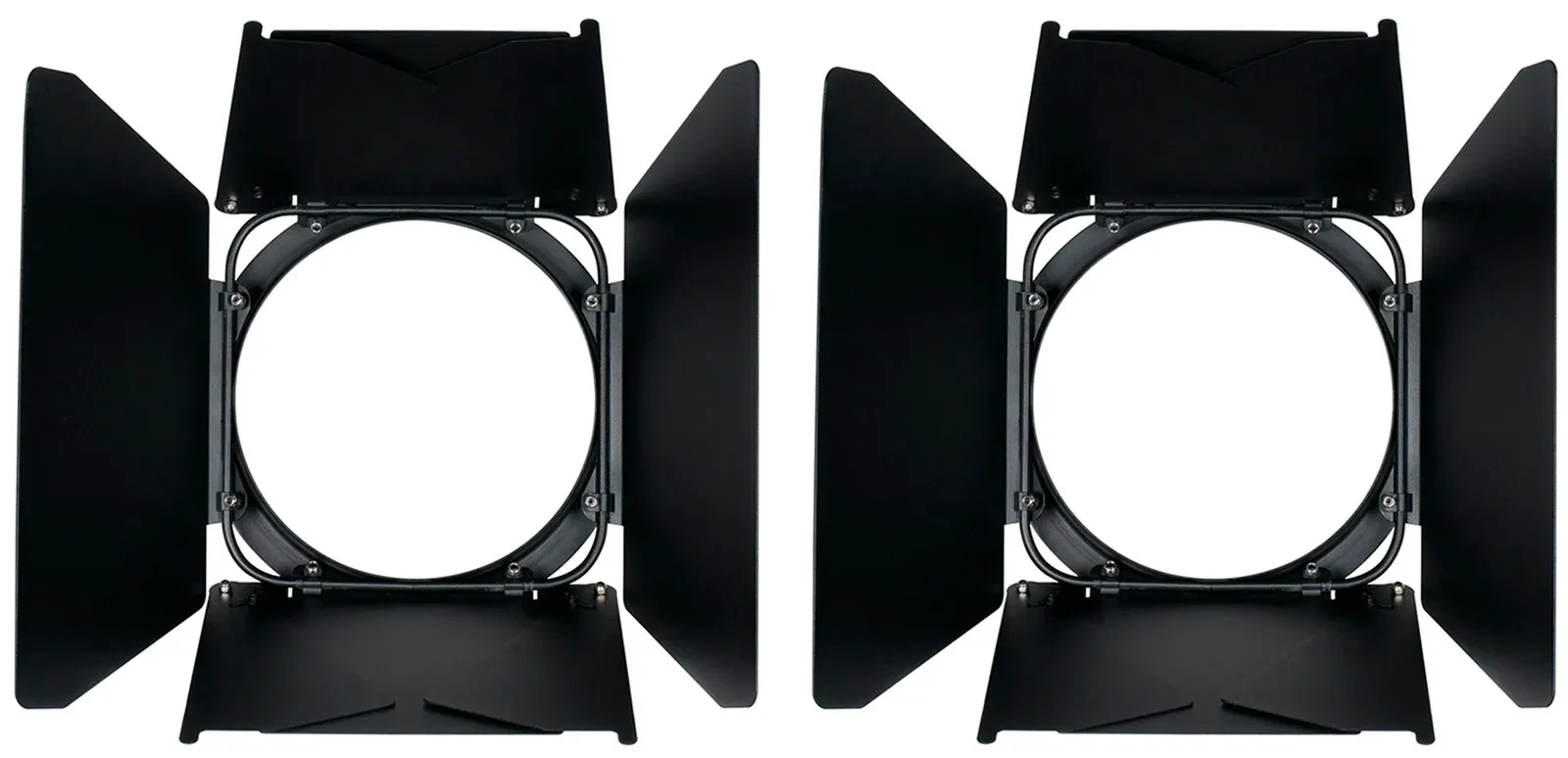(2) American DJ PAR64-BD Metal Barndoors For Par 64+Par Z100 Series Can Lights