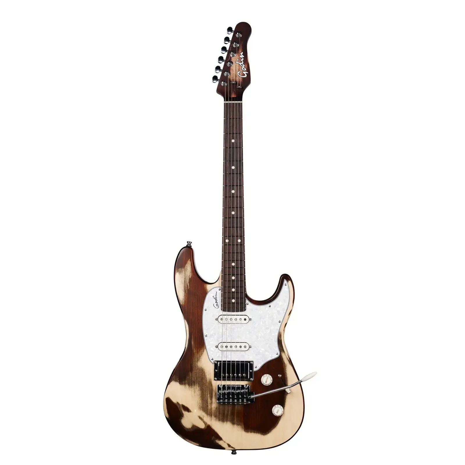 Электрогитара Godin Session T-Pro E/G Limited Edition Kanyon Burst Hangover с кейсом