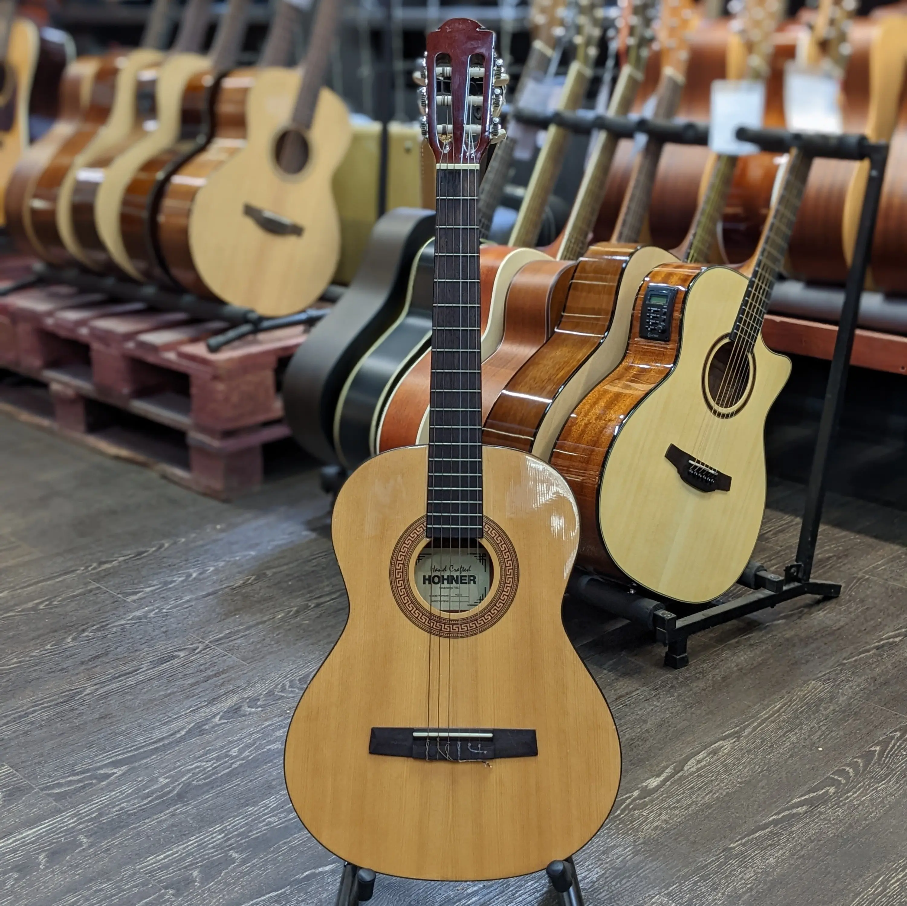 Классическая гитара Hohner HC03 3/4 Natural China 2000's