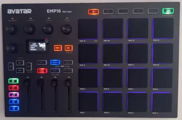 MIDI контроллер Avatar EMP-16