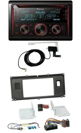 Автомагнитола для Land Rover Evoque (с 2011) Pioneer 2-DIN CD USB Bluetooth DAB