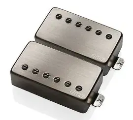 EMG REV Revelations Passive Humbucker Pickup Set - BRUSHED BLACK CHROME