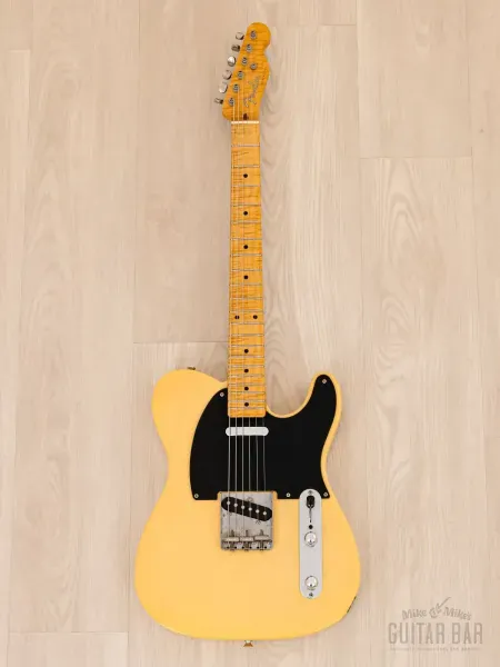 Электрогитара Fender 1952 Telecaster TL52-70 SS Butterscotch Blonde w/case Japan 1995