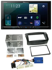Pioneer MP3 Bluetooth USB 2DIN DAB Autoradio für Toyota RAV 4 2011-2013 28 Pin