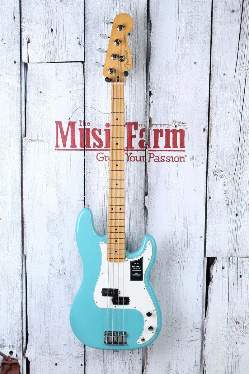 Бас-гитара Fender Player II Precision Bass Aquatone Blue