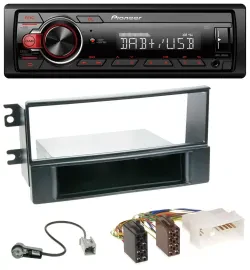 Pioneer MP3 1DIN DAB USB AUX Autoradio für Kia Sportage II (2008-2010)
