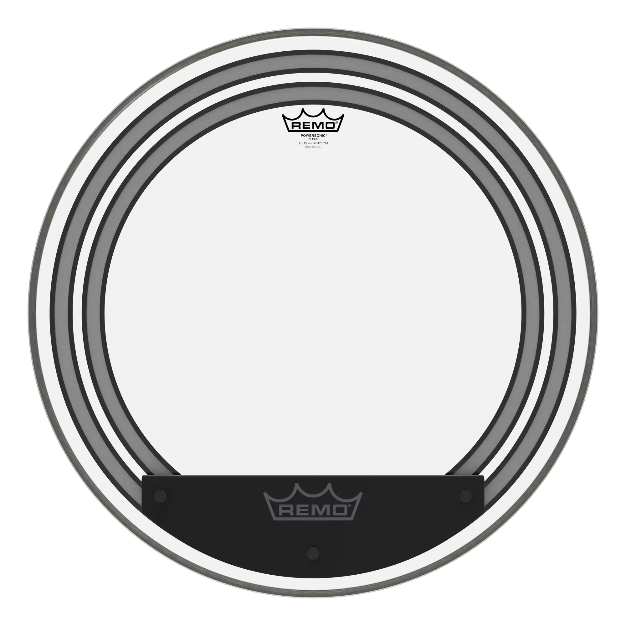 Пластик для барабана Remo 22" Powersonic Clear