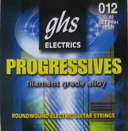 Струны для электрогитары GHS Strings PRH Progressives 12-52