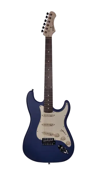 Электрогитара SQOE SEST200 Stratocaster SSS Matte Blue