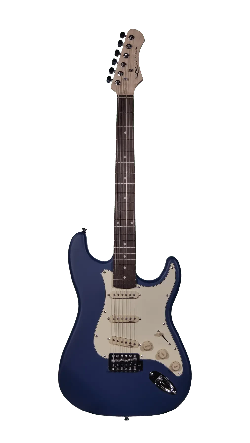 Электрогитара SQOE SEST200 Stratocaster SSS Matte Blue