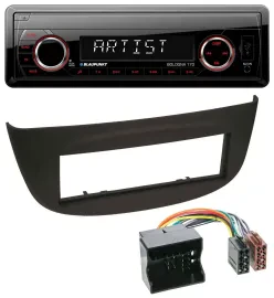 Blaupunkt SD USB 1DIN MP3 AUX Autoradio für Renault Twingo (07-14) schwarz
