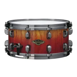Tama Starclassic Walnut Birch Limited Ed Snare Drum Vermillion Bosse Fonce Fade