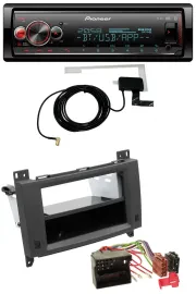 Автомагнитола Pioneer для Mercedes A-/B-класса и Vito Bluetooth, DAB, USB, MP3
