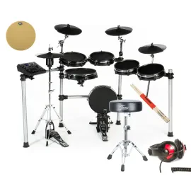 DD-ONE XT E-Drum Set, 554 Sounds, 29 Kits, Mesh Pads, USB, MIDI, Rec, 100