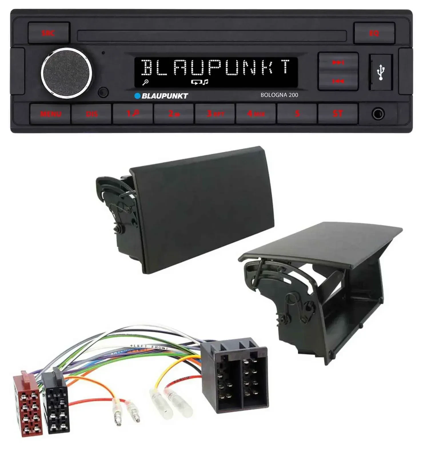 Blaupunkt MP3 AUX USB 1DIN Autoradio für Berlingo (1996-2007)
