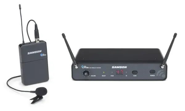 SAMSON Concert 88x 100-Channel Wireless UHF Lavalier Microphone Lav mic - D Band