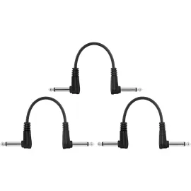 Mogami Pure Patch PedalEffects Cables  3 Pack 6 in.