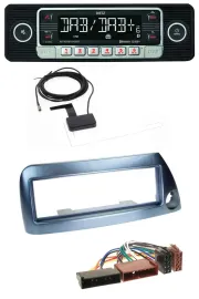 Dietz DAB Bluetooth USB MP3 Autoradio für Ford Ka bis 2008 blau-metallic