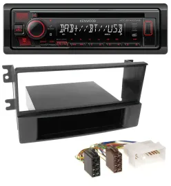Kenwood MP3 CD USB Bluetooth DAB Autoradio für Kia Sorento (ab 2006)