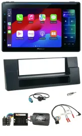 Pioneer Bluetooth DAB Lenkrad USB Autoradio für BMW 5er E39 X5 Quadlock Ablage