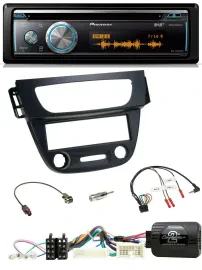 Pioneer Lenkrad DAB USB CD Bluetooth Autoradio für Renault Megane Fluence 2012-2