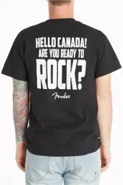 Футболка Fender 911-0016-606 Hello Canada! Are you ready to ROCK? XL